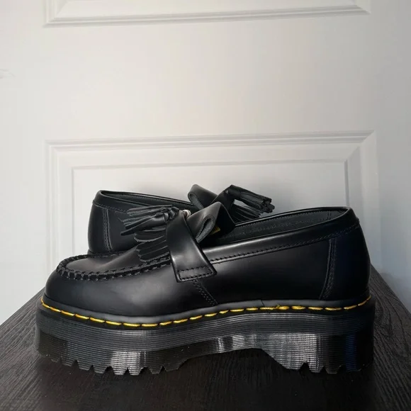 NWT Dr. Marten Adrian Bex Smooth Leather Tassel Loafers - Picture 7 of 9